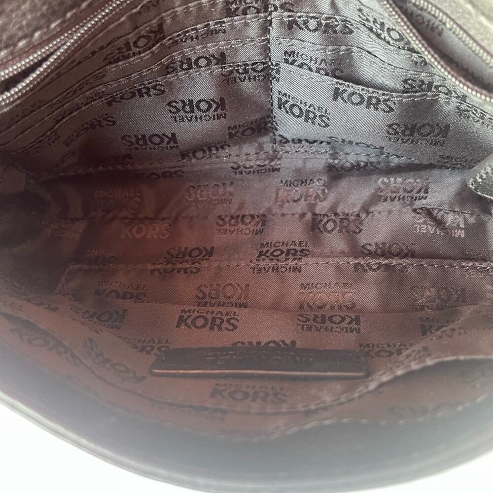 Michael Kors Leather Fulton Black shoulder bag - Picture 7 of 9
